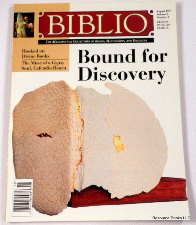 Biblio Magazine - August 1997. Volume 2, Number 8