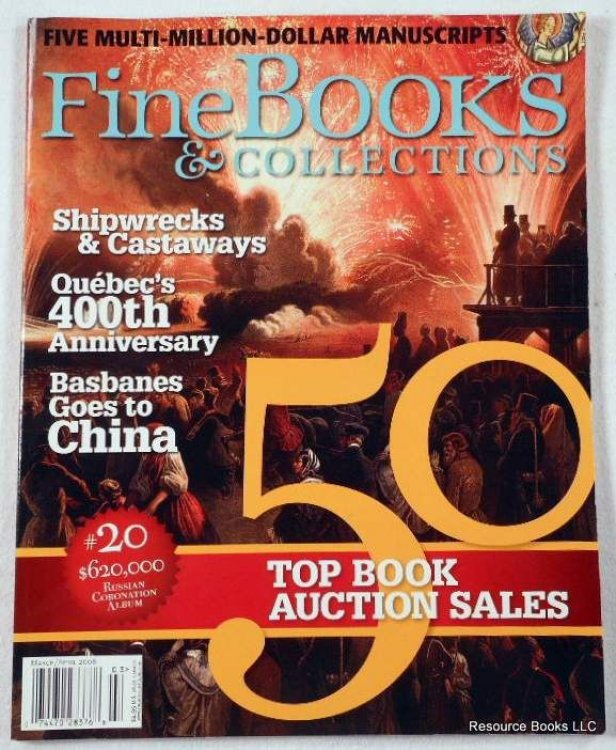 Fine Books & Collections. March/April 2008. No. 32 (Vol. 6, No. 2)