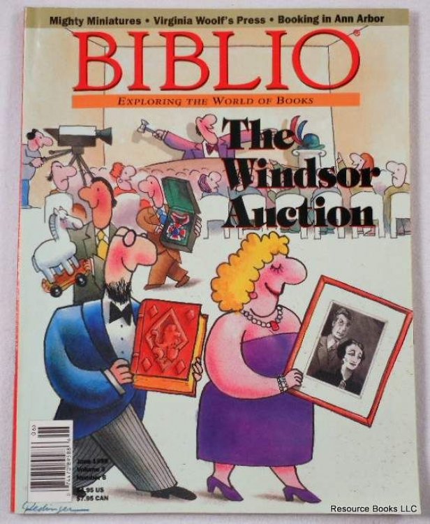 Biblio Magazine - June 1998. Volume 3, Number 6