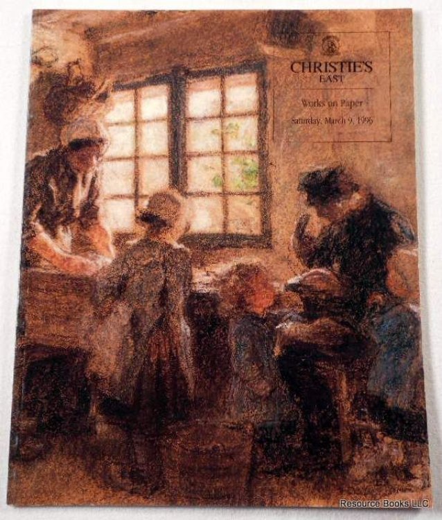 Christie's East: Works on Paper. New York: March 9, 1996