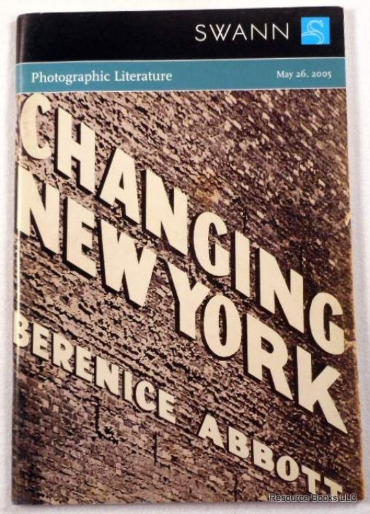 Photographic Literature. Swann Galleries: May 26, 2005. Sale 2045, Lots 1-291