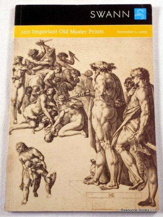 100 Old Master Prints. Swann Galleries: November 3, 2005. Sale 2055