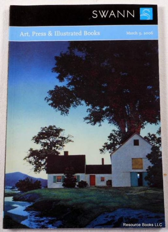 Art, Press & Illustrated Books. Swann Galleries: March 9, 2006. Sale 2071