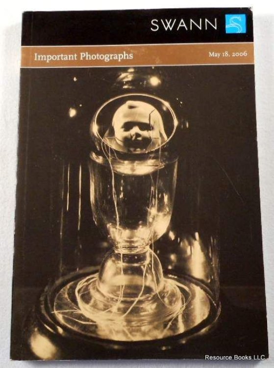 Important Photographs. Swann Galleries: March 30, 2006. Sale 2080 Session I: Lots 1-299
