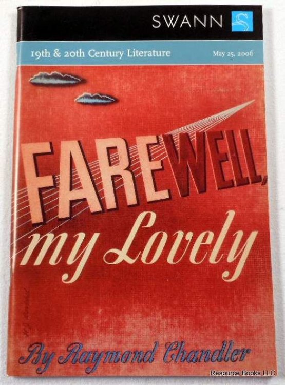 19th & 20th Century Literature. Swann Galleries: May 25, 2006. Sale 2081