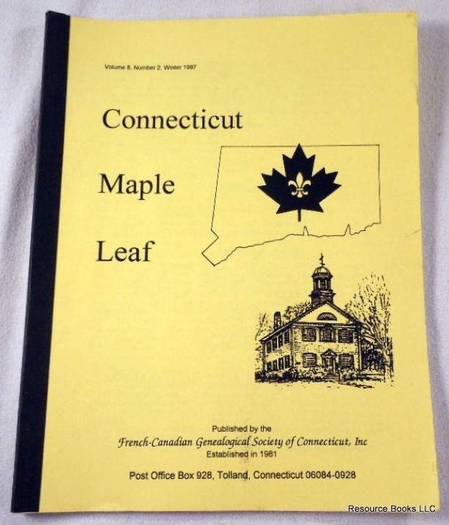 Connecticut Maple Leaf. Volume 8, Number 2, Winter 1997