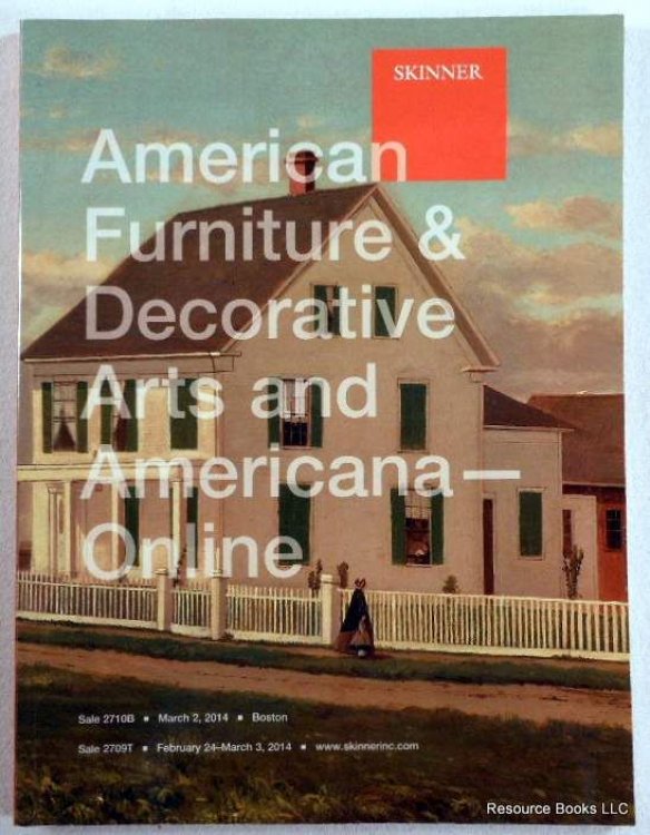 American Furniture & Decorative Arts and Americana - Online. Skinner, Boston, February 24 - March 3, 2014, Sale 2710B & 2709T