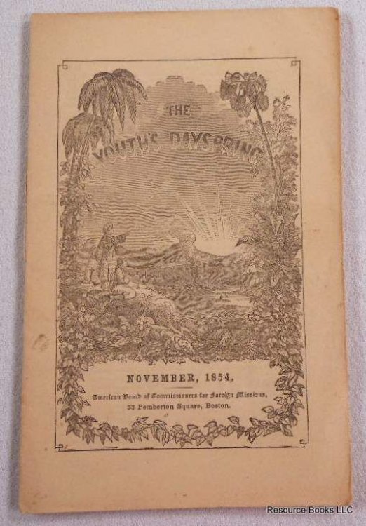 The Youth's Dayspring. Vol. V, No. 11. November 1854