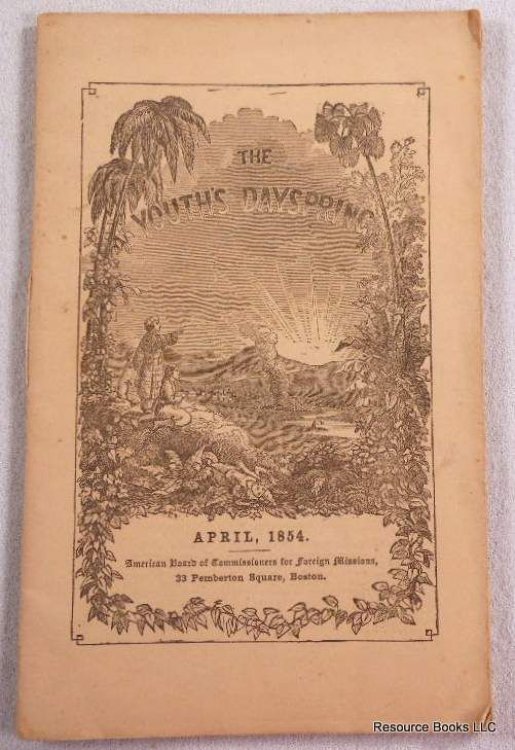 The Youth's Dayspring. Vol. V, No. 4. April 1854