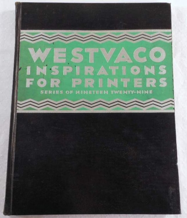 Westvaco Inspirations for Printers. Series of Nineteen Twenty Nine [1929]. Issues 41-50