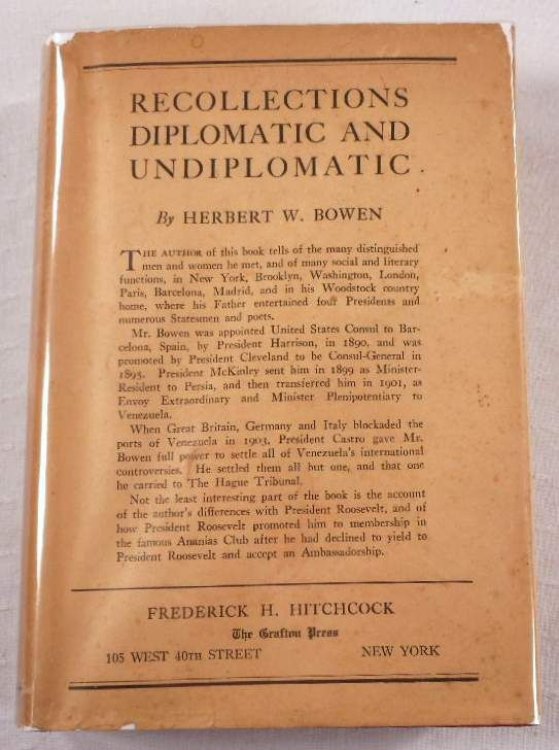 Recollections Diplomatic and Undiplomatic