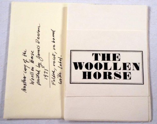 The Woollen Horse. Bitteswell Chapbook Number 1