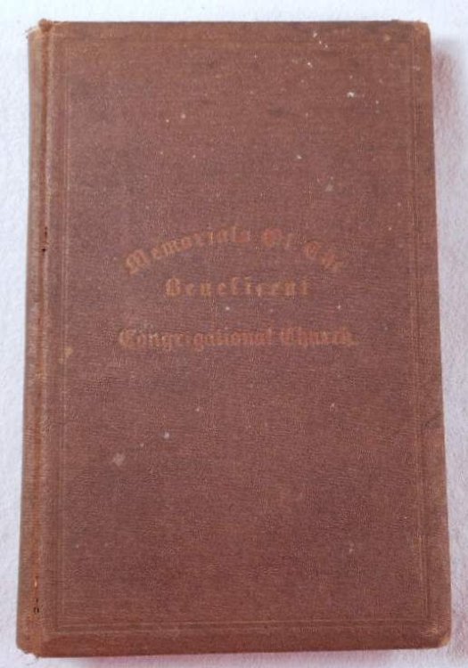 Commemorative Discourses Preached in the Beneficient Congregational Church, Providence, R.I., October 18, 1868