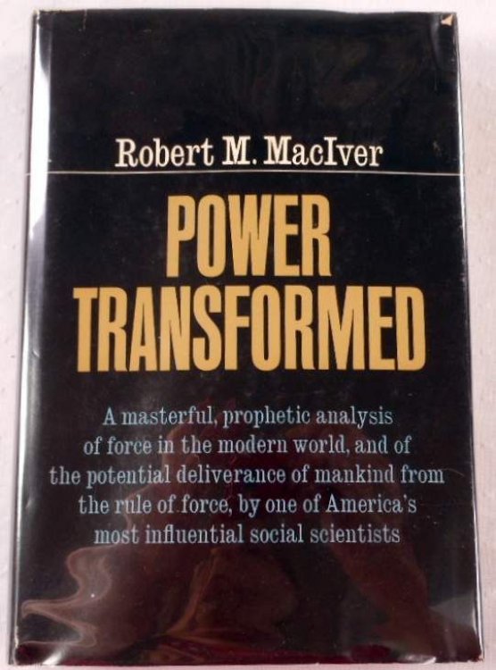 Power Transformed: The Age-Slow Deliverance of the Folk and Now the Potential Deliverance of the Nations from the Rule of Force