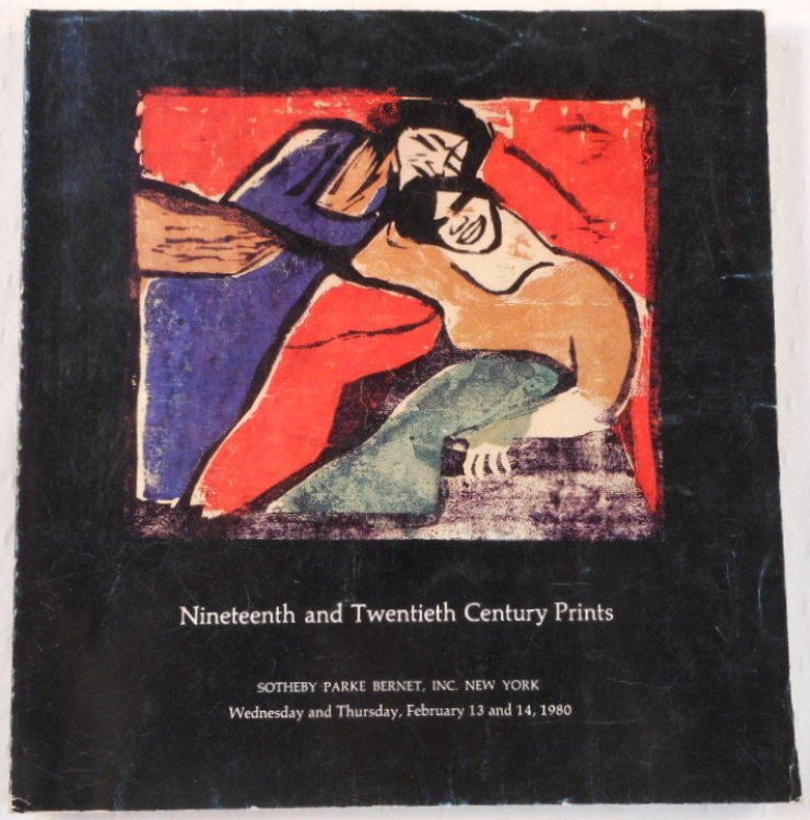 Nineteenth and Twentieth Century Prints. New York: February 13 and 14, 1980