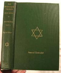 New Edition of the Babylonian Talmud. Volume IX (XVII). Section Jurisprudence (Damages), Tracts Maccoth, Shebuoth and Eduyoth
