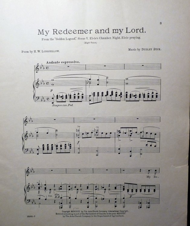 Church Music - Dudley Buck, 