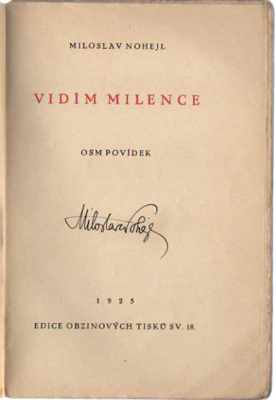 Vidim Milence [I See a Lover]