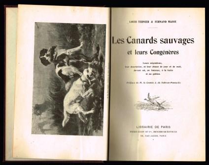 Les canards sauvages et leurs congeneres : leurs migrations, leur description, et leur chasse de jour et de nuit, devant soi, en bateaux, a la hutte et au Gabion