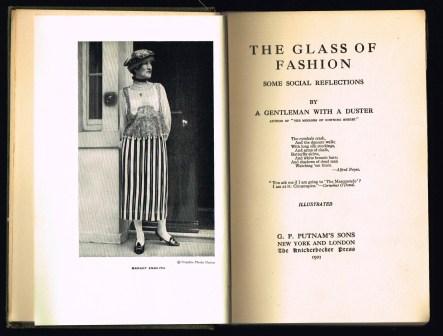 The glass of fashion; some social Reflections