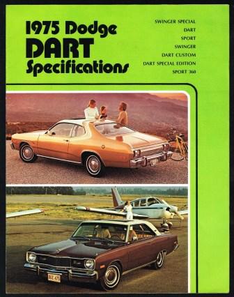 1975 Dodge Dart Specifications