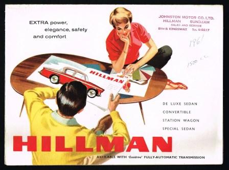 Hillman [1961]
