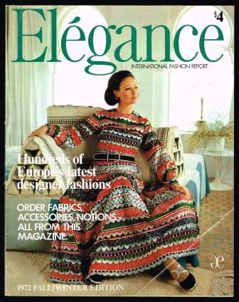 Elegance; 1972 Fall/Winter Edition