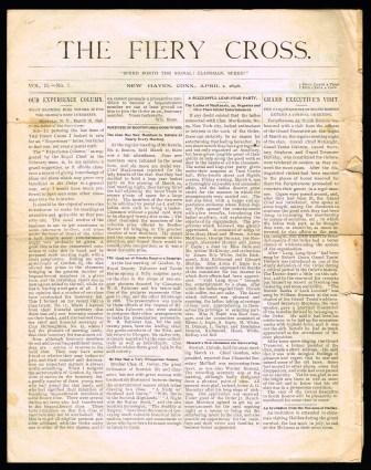 The Fiery Cross; April 1, 1896