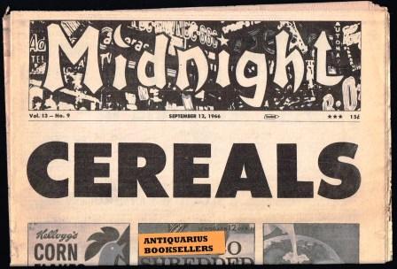 Midnight - The World's Greatest Tabloid, Sept 12, 1966