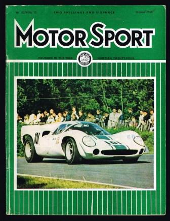 Motor Sport; October, 1968