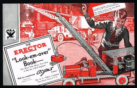 The Erector; Look-em-over Book [1930s]