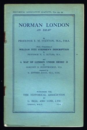 Norman London; an Essay