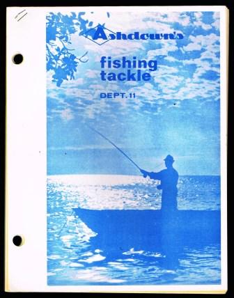 Fishing Tackle Catalog from Ashdown's of Winnipeg, 1968