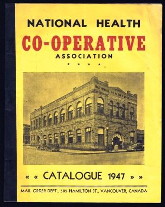 National Health Co-Operative Catalogue 1947; Retail Merchandise