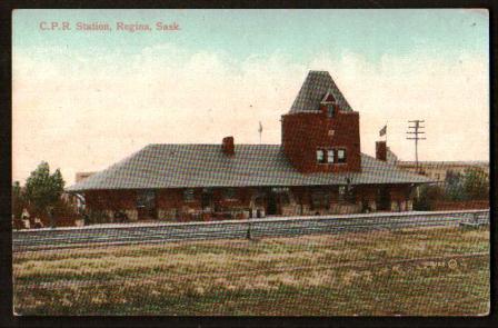 C. P. R. Station, Regina, Saskatchewan