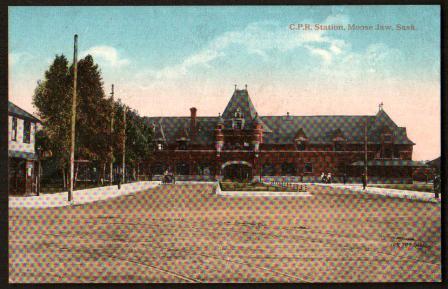 C. P. R. Station, Moose Jaw, Saskatchewan