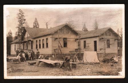 Building the Hospital at Invermere, BC: 1914