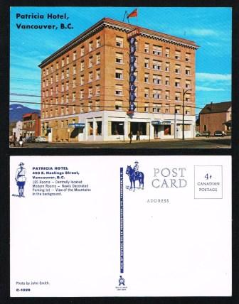 Patricia Hotel, Vancouver