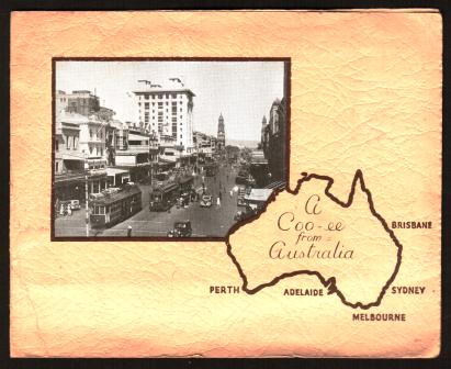 A Coo-ee from Australia: Viewbook and Greetings Card