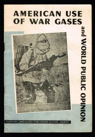 American Use of War Gases and World Public Opinion