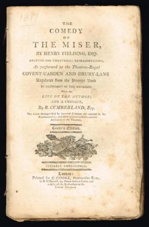 The Comedy of the Miser