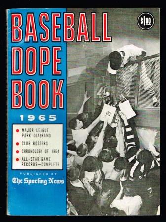 Baseball Dope Book 1965 Edition