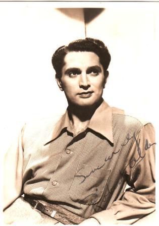 Signed Photograph of Robert Alda