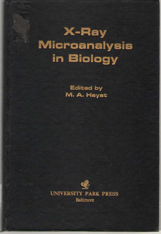 X-ray Microanalysis In Biology