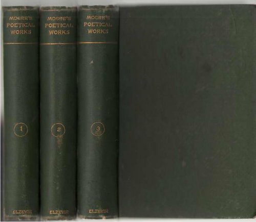 The Poetical Works Of Thomas Moore In Three Volumes