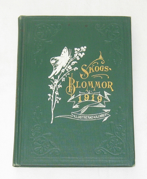 Skogsblommor 1919 Illustrerad Kalender