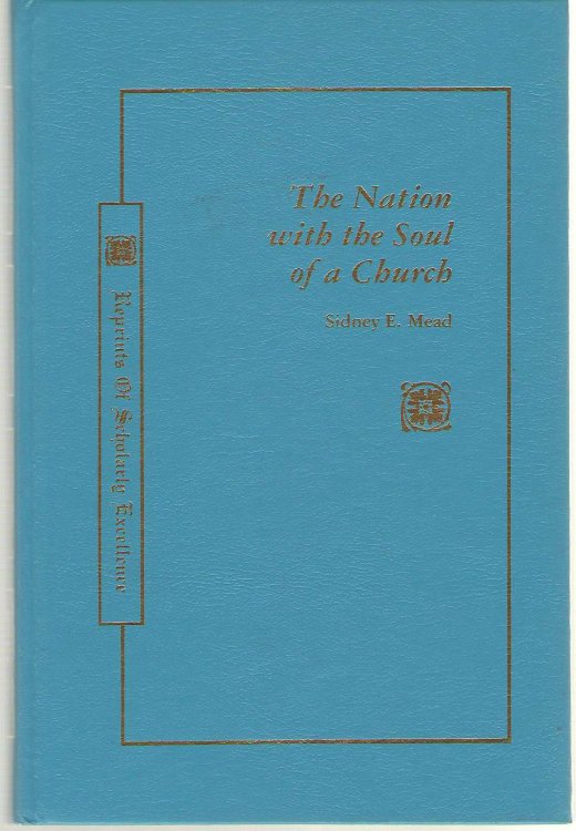 A Nation With The Soul Of A Church