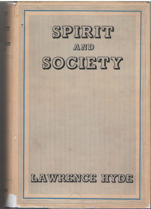Spirit And Society