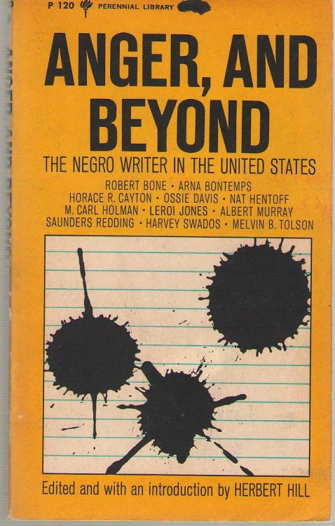 Anger, And Beyond The Negro Writer in The United States