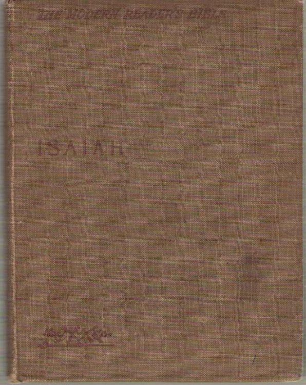 Isaiah The Modern Reader's Bible